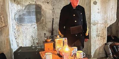 actie in de bunker
